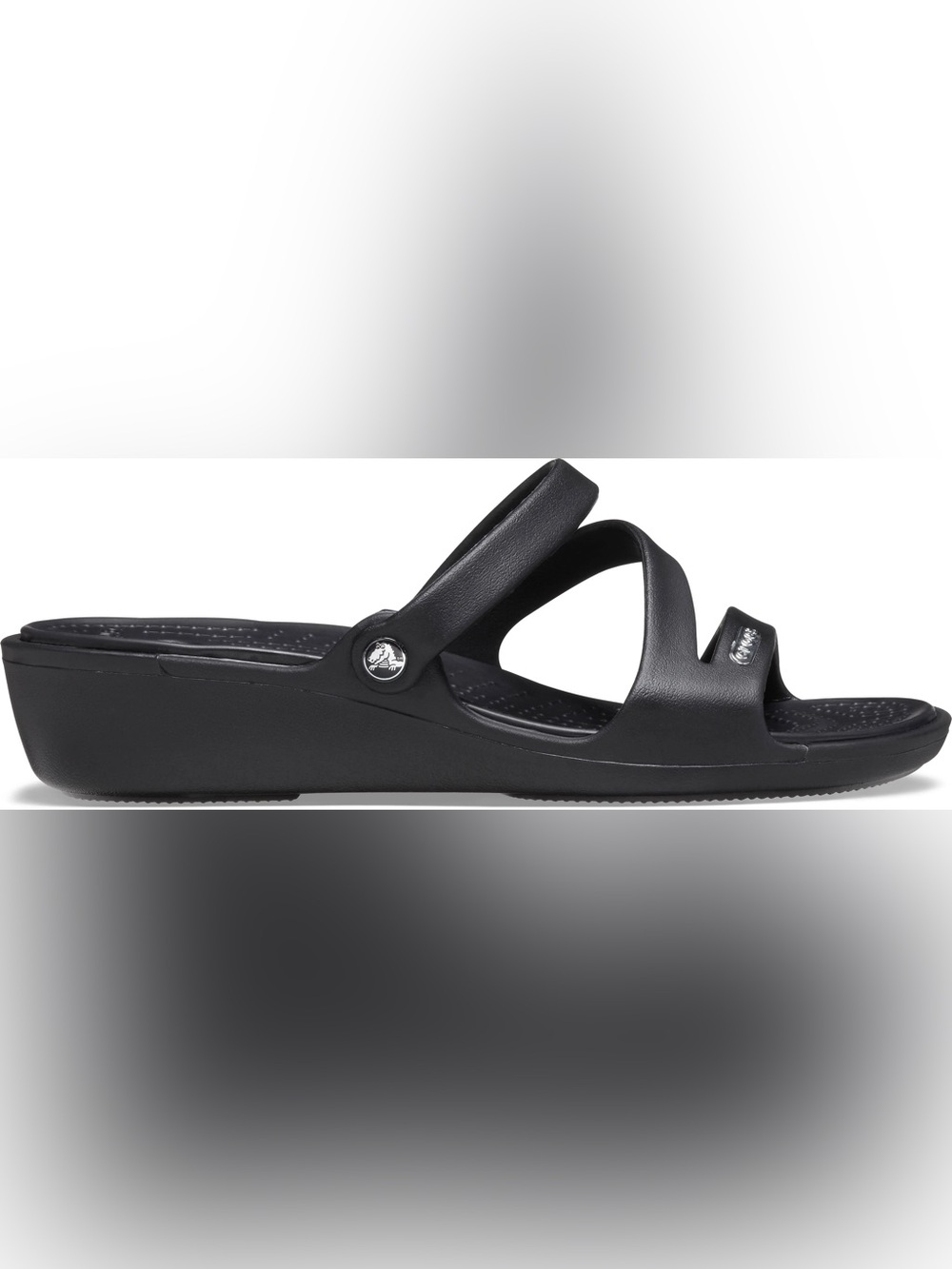 CROCS Black Swiftwater Slide Sandals (8)